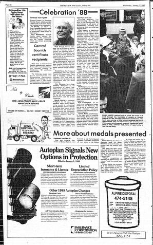 The Review Wed, January 27, 1988 (Page 22)