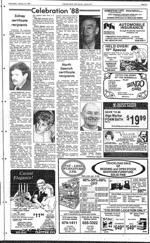 The Review Wed, January 27, 1988 (Page 21)