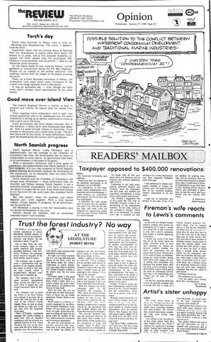 The Review Wed, January 27, 1988 (Page 4)