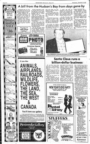 The Review Wed, December 16, 1987 (Page 14)