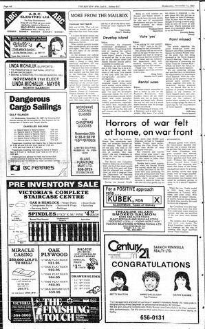 The Review Wed, November 11, 1987 (Page 6)