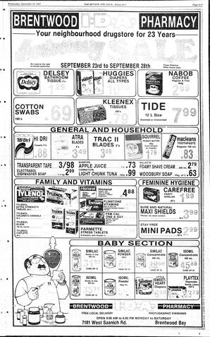 The Review Wed, September 23, 1987 (Page 13)