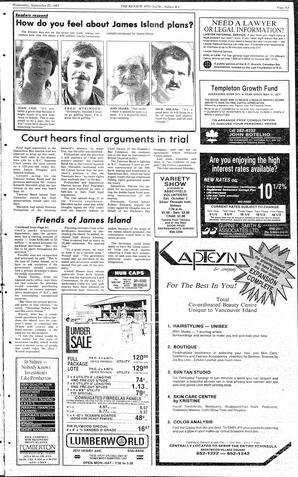 The Review Wed, September 23, 1987 (Page 3)