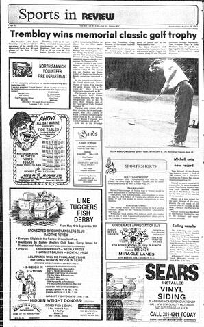 The Review Wed, August 26, 1987 (Page 14)