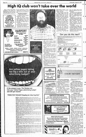 The Review Wed, August 12, 1987 (Page 10)