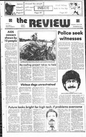 The Review Wed, July 29, 1987 (Page 1)
