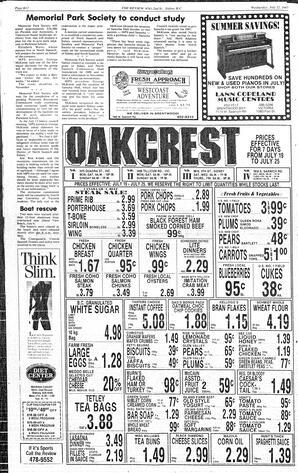 The Review Wed, July 22, 1987 (Page 22)