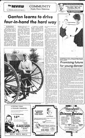 The Review Wed, April 29, 1987 (Page 19)