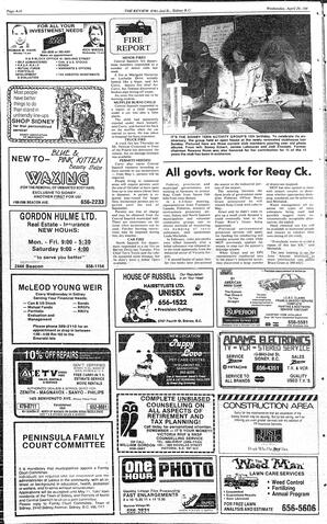 The Review Wed, April 29, 1987 (Page 10)