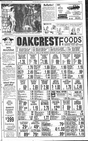 The Review Wed, April 22, 1987 (Page 13)