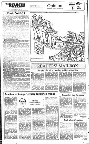 The Review Wed, April 22, 1987 (Page 4)