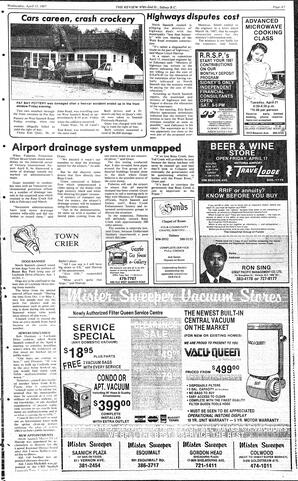 The Review Wed, April 15, 1987 (Page 7)