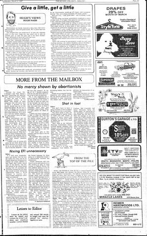 The Review Wed, March 11, 1987 (Page 5)
