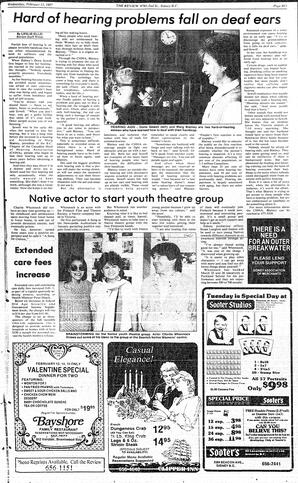 The Review Wed, February 11, 1987 (Page 23)