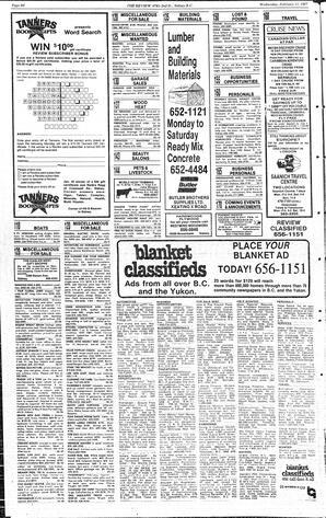 The Review Wed, February 11, 1987 (Page 20)