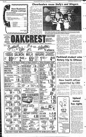 The Review Wed, February 11, 1987 (Page 18)