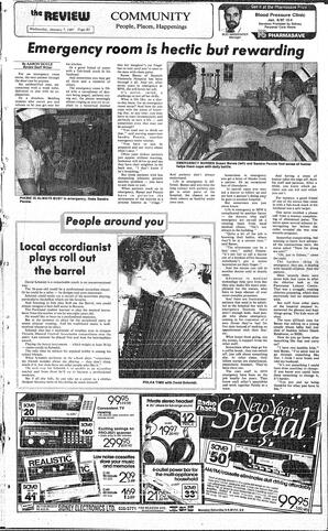 The Review Wed, January 7, 1987 (Page 15)