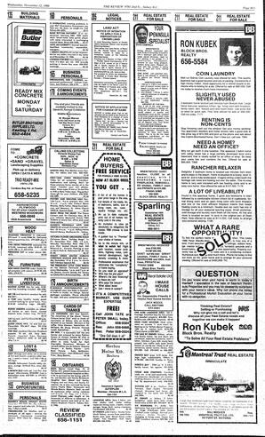 The Review Wed, November 12, 1986 (Page 27)