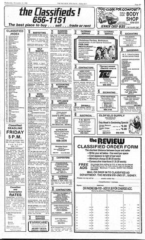 The Review Wed, November 12, 1986 (Page 25)