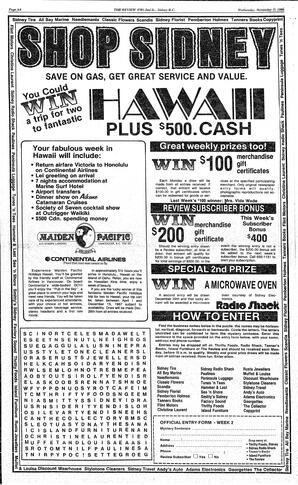 The Review Wed, November 12, 1986 (Page 8)