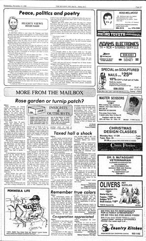 The Review Wed, November 12, 1986 (Page 5)