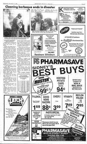 The Review Wed, November 12, 1986 (Page 3)