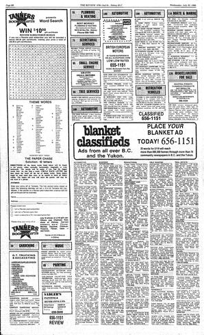 The Review Wed, July 30, 1986 (Page 20)