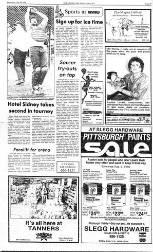 The Review Wed, July 30, 1986 (Page 15)