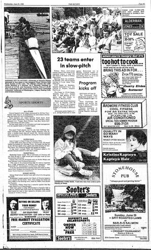 The Review Wed, June 25, 1986 (Page 15)