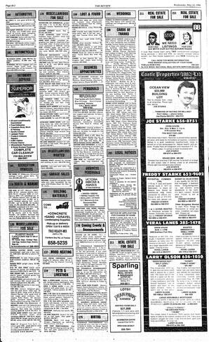 The Review Wed, May 14, 1986 (Page 28)