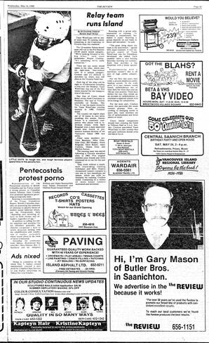 The Review Wed, May 14, 1986 (Page 19)