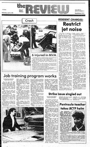 The Review Wed, April 9, 1986 (Page 1)