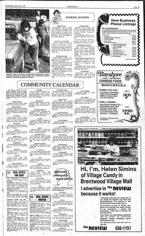 The Review Wed, March 26, 1986 (Page 19)