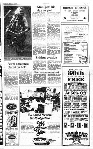The Review Wed, February 26, 1986 (Page 11)