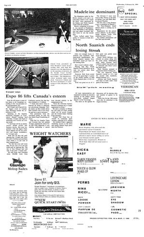 The Review Wed, February 26, 1986 (Page 10)