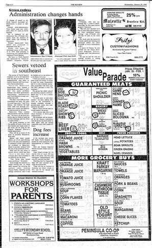 The Review Wed, January 29, 1986 (Page 14)