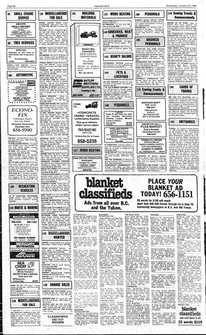 The Review Wed, January 22, 1986 (Page 16)