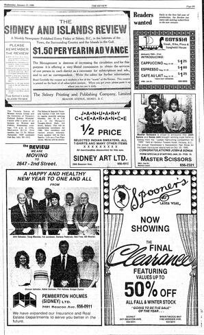 The Review Wed, January 15, 1986 (Page 25)