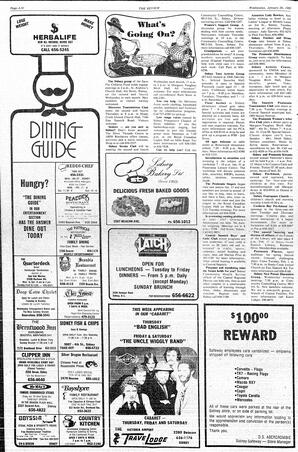 The Review Wed, January 19, 1983 (Page 34)