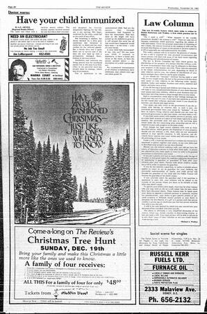 The Review Wed, November 24, 1982 (Page 14)