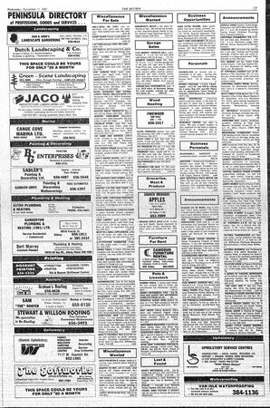 The Review Wed, November 17, 1982 (Page 23)