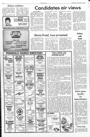 The Review Wed, November 17, 1982 (Page 16)