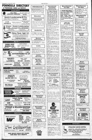 The Review Wed, October 20, 1982 (Page 25)