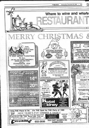 The Review Wed, December 20, 1989 (Page 29)