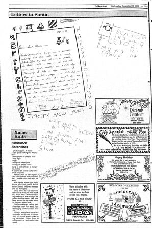 The Review Wed, December 20, 1989 (Page 11)