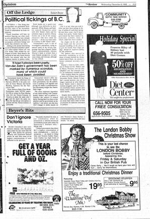 The Review Wed, December 6, 1989 (Page 19)