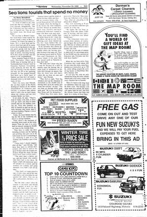 The Review Wed, November 29, 1989 (Page 44)