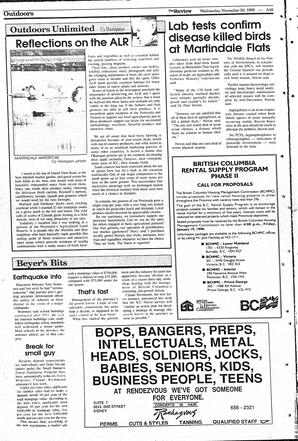The Review Wed, November 29, 1989 (Page 20)