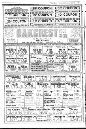 The Review Wed, November 22, 1989 (Page 28)