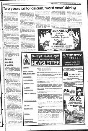 The Review Wed, November 22, 1989 (Page 15)
